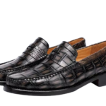 Crocodile Skin Loafers