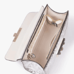 Python Skin Lock Flap Bag-alt10