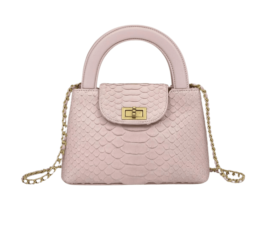 Snake Skin Crossbody Top-Handle Bag-alt9