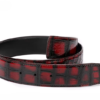 Handpainted Crocodile Skin Belt