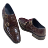 Crocodile Skin Oxford Shoes