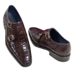 Crocodile Skin Oxford Shoes