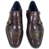 Crocodile Skin Oxford Shoes