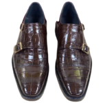 Crocodile Skin Oxford Shoes