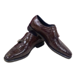 Crocodile Skin Oxford Shoes