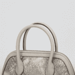 Crocodile Skin Patchwork Handbag-alt7