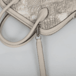 Crocodile Skin Patchwork Handbag-alt9