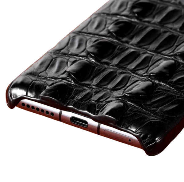 crocodile skin phone case