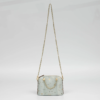 Snake Skin Square Handbag