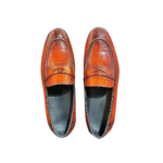 lizard skin colorful loafers