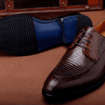 Lizard Skin Shoes With Lace-up