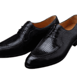 Lizard Skin Shoes With Lace-up