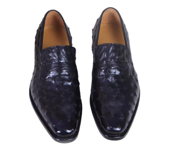 Ostrich Skin Dress Shoes