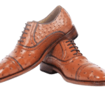 Ostich Skin Lace-up Shoes-alt4