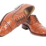 Ostich Skin Lace-up Shoes-alt8