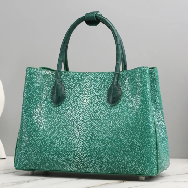 Stingray Skin Shoulder Bag