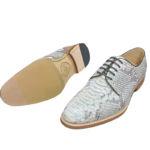 Python Snake Skin Lace-up Shoes