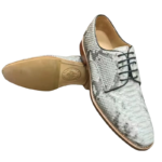 Python Snake Skin Lace-up Shoes