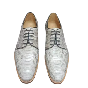 Python Snake Skin Lace-up Shoes