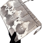 Snake Cobra Skin Clutch