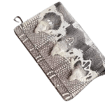 Snake Cobra Skin Clutch