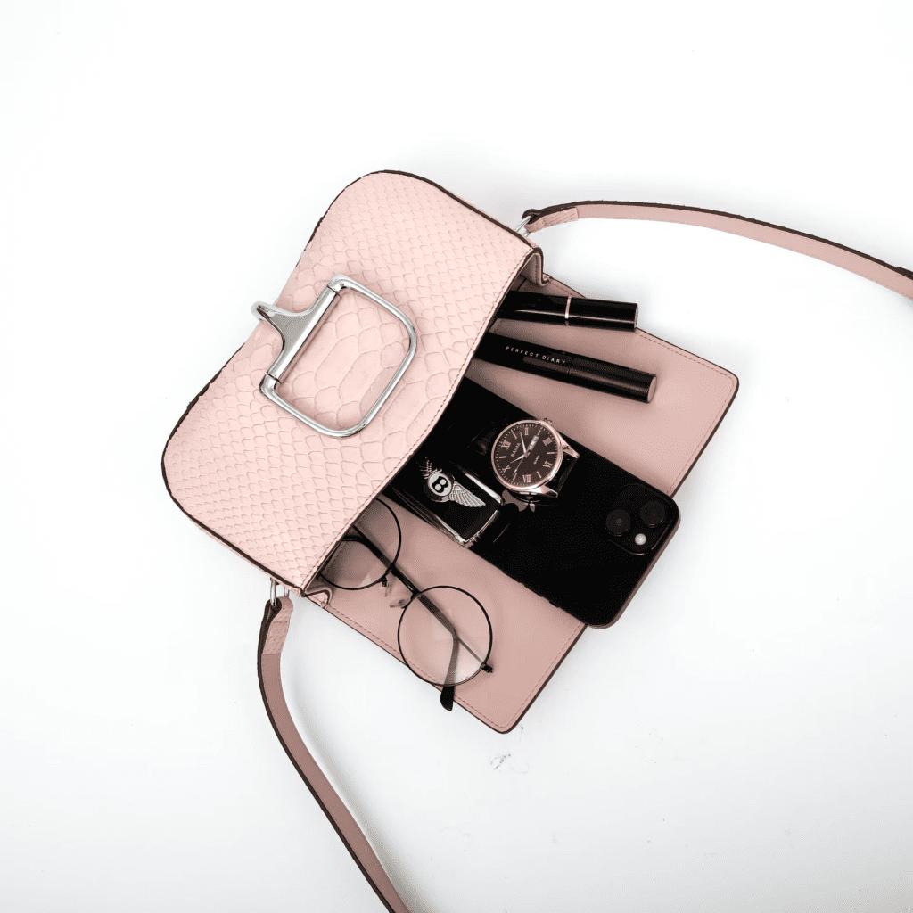 Snake Skin Shoulder Bag-alt3