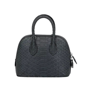 Python Skin Shell Handbag