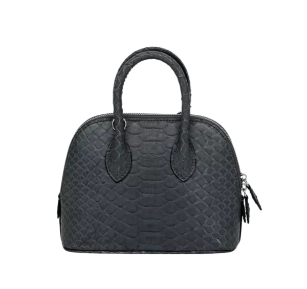 Python Skin Shell Handbag