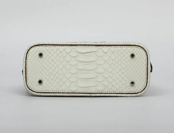 Python Skin Shell Handbag