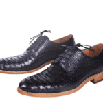 Python Skin Lace-up Shoes-alt3