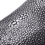 Black Stingray Skin Loafers-alt4