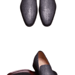 Black Stingray Skin Loafers-alt11