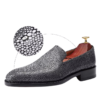 Black Stingray Skin Loafers