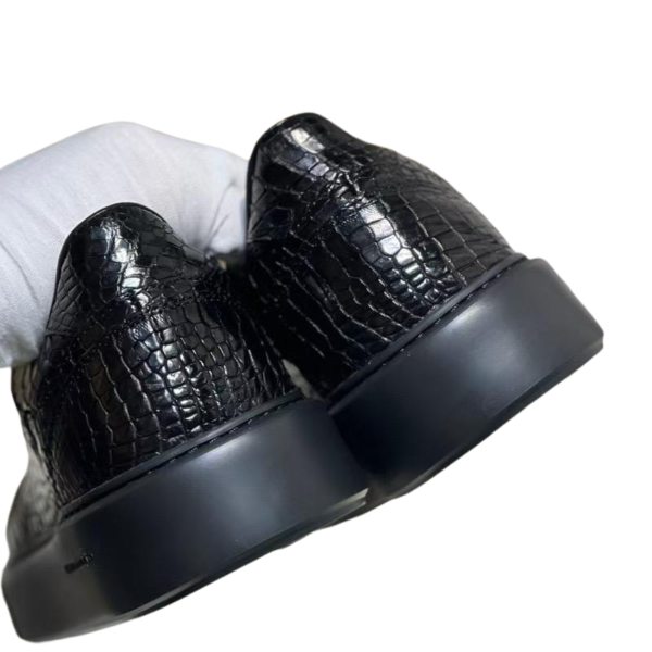 Crocodile Skin Sneakers