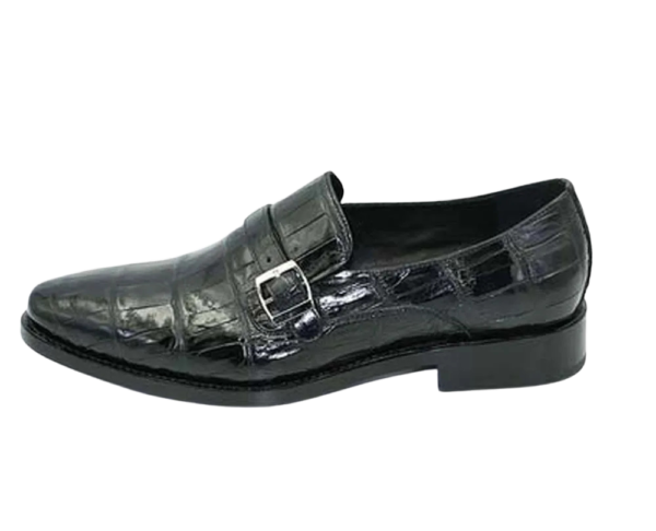 Crocodile Skin Formal Loafers