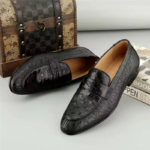 Ostrich Skin Loafers