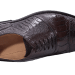 Ostrich Skin Classic Lace-Up Dress Shoes