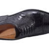 Ostrich Skin Classic Lace-Up Dress Shoes
