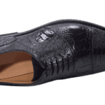 Ostrich Skin Classic Lace-Up Dress Shoes