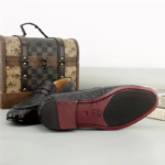 Ostrich Skin Loafers
