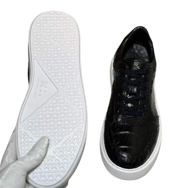 Crocodile Skin Sneakers