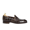 Crocodile Belly Skin Loafers