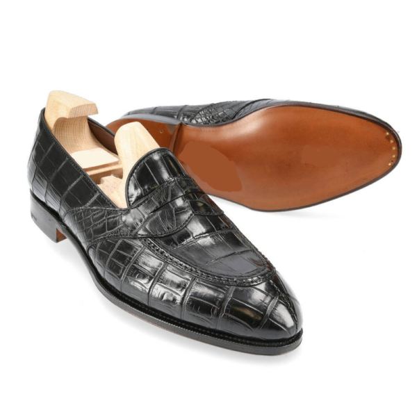 Crocodile Skin Sneakers