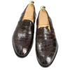 Crocodile Belly Skin Loafers