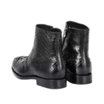 Python Snake Ankle Boots