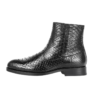 Python Snake Ankle Boots