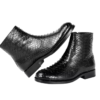 Python Snake Ankle Boots