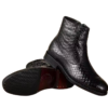 Python Snake Ankle Boots