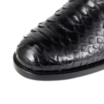 Python Snake Ankle Boots