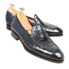 Crocodile Belly Skin Loafers